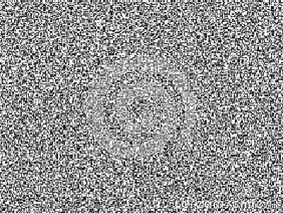 White noise texture. Static interference grunge vector background. TV screen no signal. Pixel Style Vector Illustration