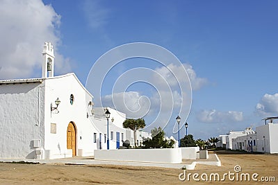 White old town Stock Photo