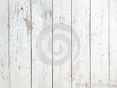 White Organic Wood Texture. Light Wooden Background. Old Washed Wood Stock Photo