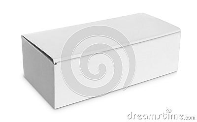 White Package Box for products Stock Photo