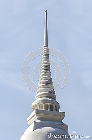 White pagoda Stock Photo