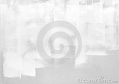 White paint roller strokes on grey paper Stock Photo