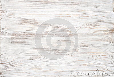 White painted grunge wood background Stock Photo