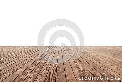 White painted or plaster wall and wooden floor decoration for background. Stock Photo
