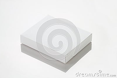 White Paper / Card Box for Mockup Stock Photo