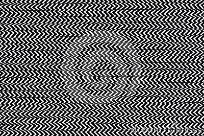 White Paper straws with black zigzag lines Stock Photo
