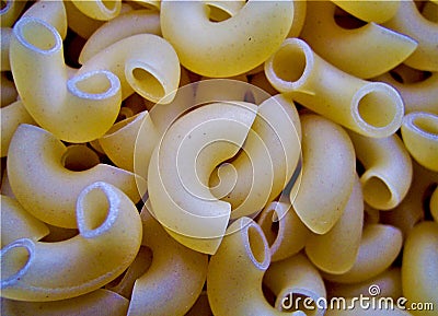 white pasta in a plate, flour products, tubules, dry, end, food, Stock Photo