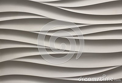 White pattern curved lines background object Stock Photo