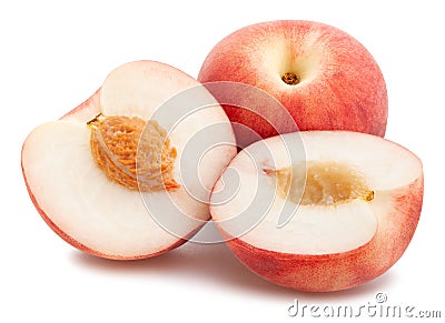 White peach Stock Photo