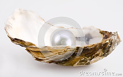 White pearl Stock Photo