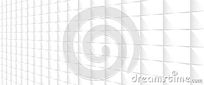 White perspective background Vector Illustration