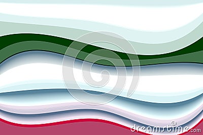 White pink fluid forms background, colors, shades abstract graphics. Abstract background and texture Stock Photo
