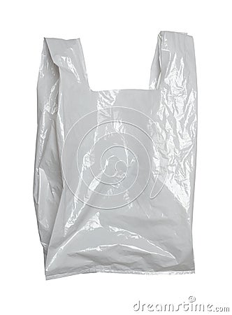 White Plastic Bag Royalty Free Stock Images - Image: 20414789