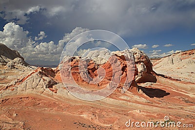 White Pocket in the Vermilion Cliffs National Monument, Arizona,USA Stock Photo