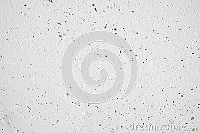 White porous concrete texture, building material inside Stock Photo