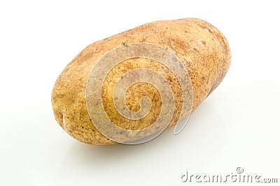 White Potato Stock Photo