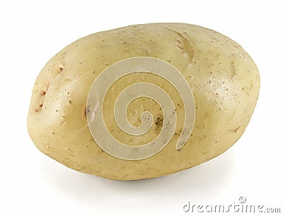 White Potato Stock Photo