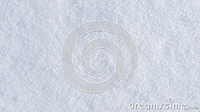 White pure shiny snow background texture, fresh snow texture in blue tone, snowy surface close-up Stock Photo