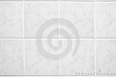 White quadrate marble tiles Stock Photo