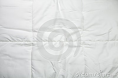 white quilt texture Stock Photo