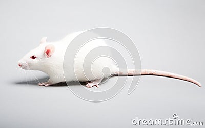 White rat Stock Photo