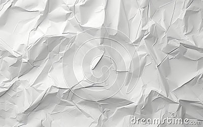 white recycled kraft paper crumpled vintage texture background for letter. Abstract parchment old retro page grunge blank. Stock Photo