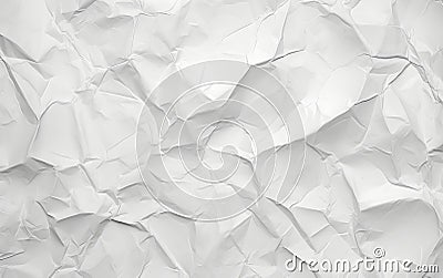 white recycled kraft paper crumpled vintage texture background for letter. Abstract parchment old retro page grunge blank. Stock Photo