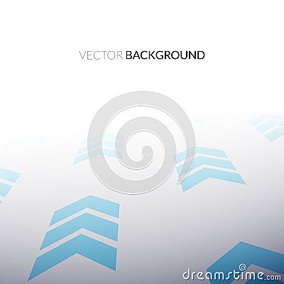 White road in perspective Vector Illustration