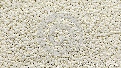 White sago pearls -texture and details - traditional food Stock Photo