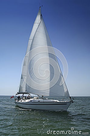 White sails Stock Photo