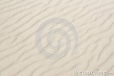 White Sand Texture White Sands New Mexico Stock Photo