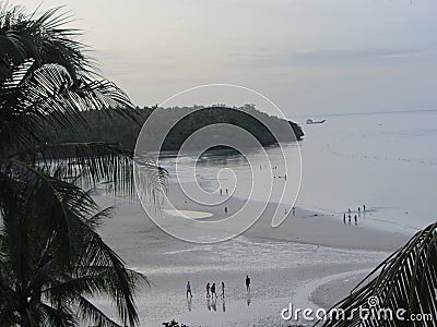 Santiago Beach at Camotes island, Cebu, Philippines Stock Photo