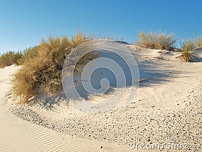 White Sands National Monument Dunes Stock Photo