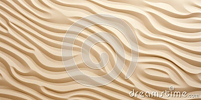 white sandy beach or desert sand dunes tileable texture Stock Photo