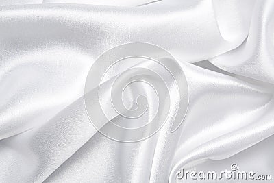 White satin pattern Stock Photo