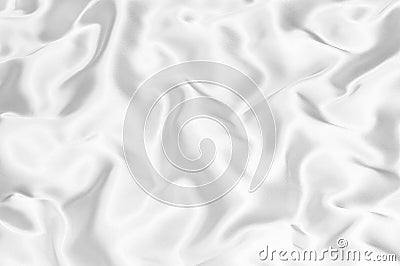 White satin Stock Photo