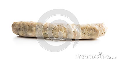 White sausage. Mini weisswurst Stock Photo