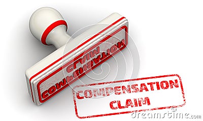 Compensation claim. The seal Cartoon Illustration