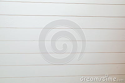 White shiplap plank wall in a hallway, bedroom, living room, den, entryway or bathroom Stock Photo