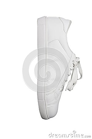 White shoes isolated Stock Photo