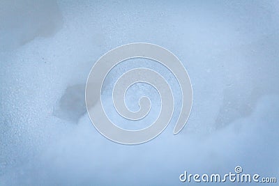 White small bubble in the swamp Stock Photo