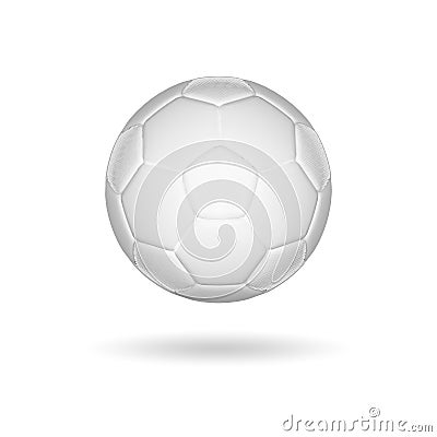 White soccer ball Stock Photo
