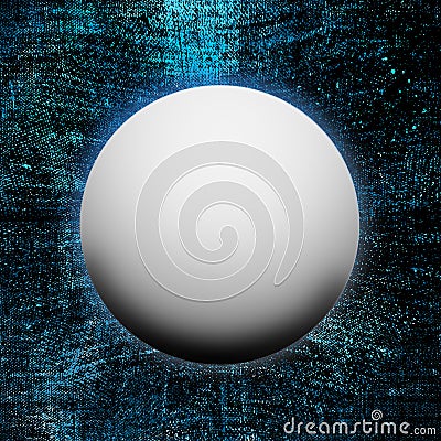 White sphere background Stock Photo