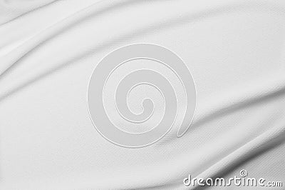 White sport mesh fabric background Stock Photo