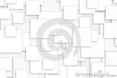 White squares background Stock Photo