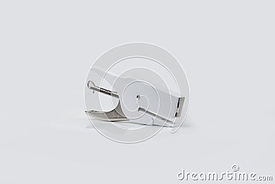 White stapler Stock Photo