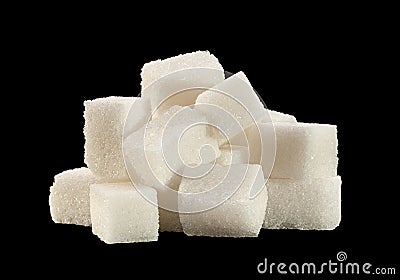 White sugar heap Stock Photo