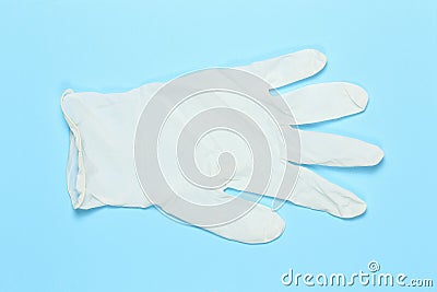 White surgical glove Stock Photo