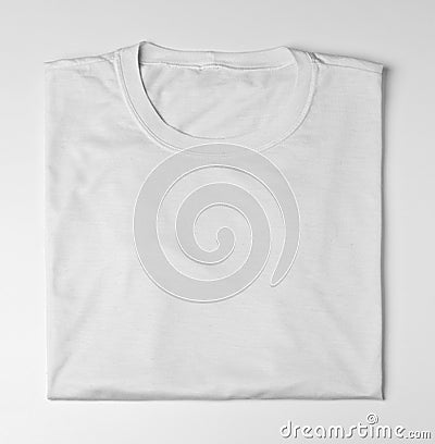 White t-shirt Stock Photo