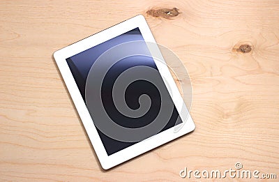 White tablet Stock Photo